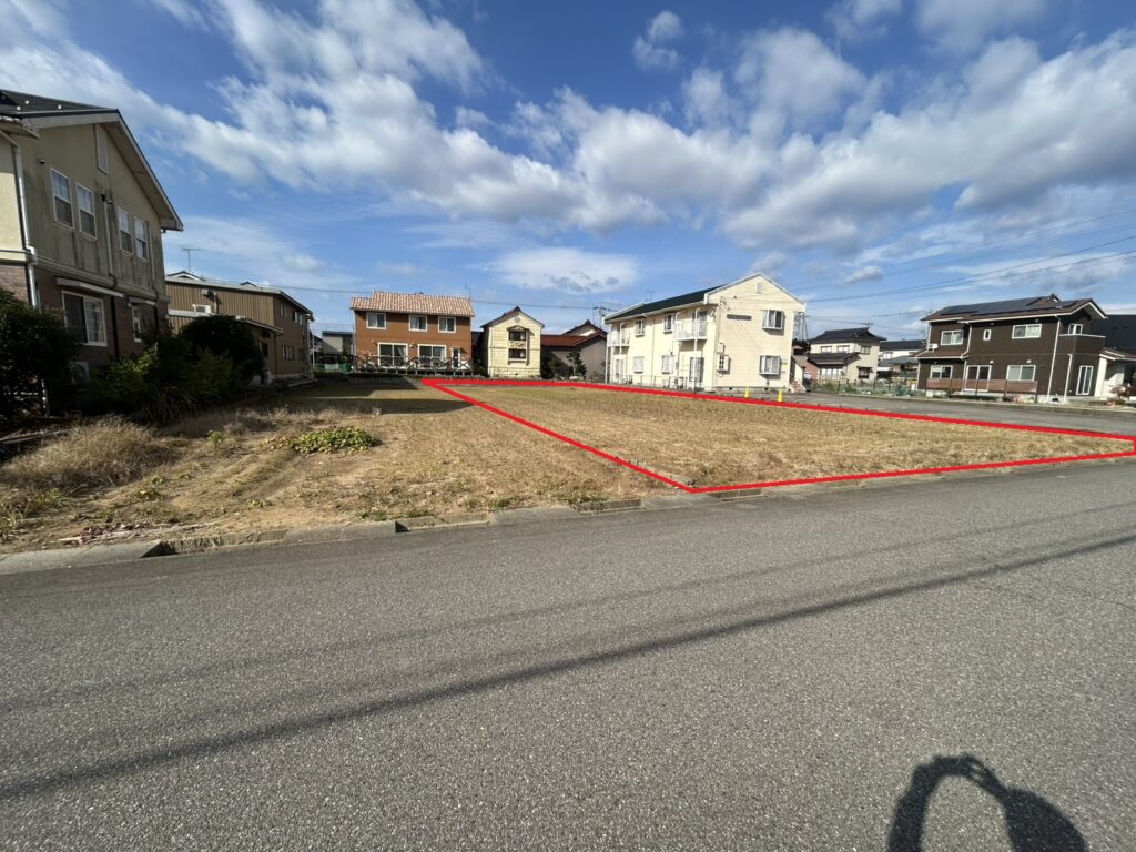 苗代校下の住宅用地です！