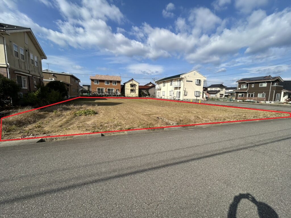 アパート用地にいかがでしょうか