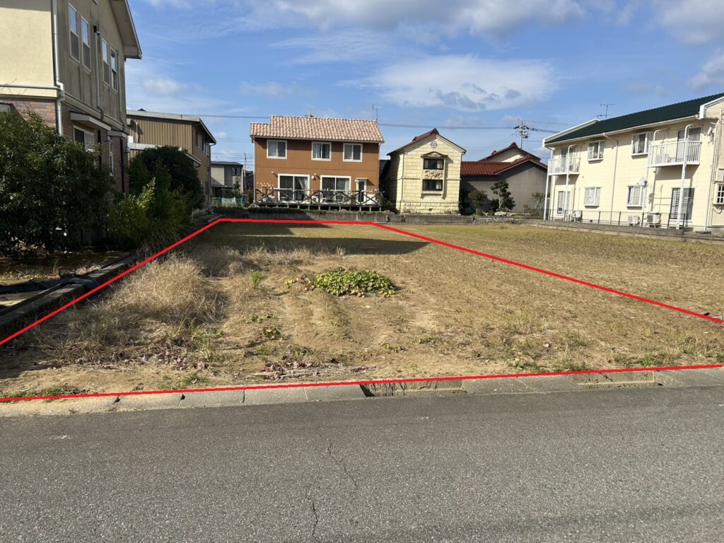 苗代校下の住宅用地です！